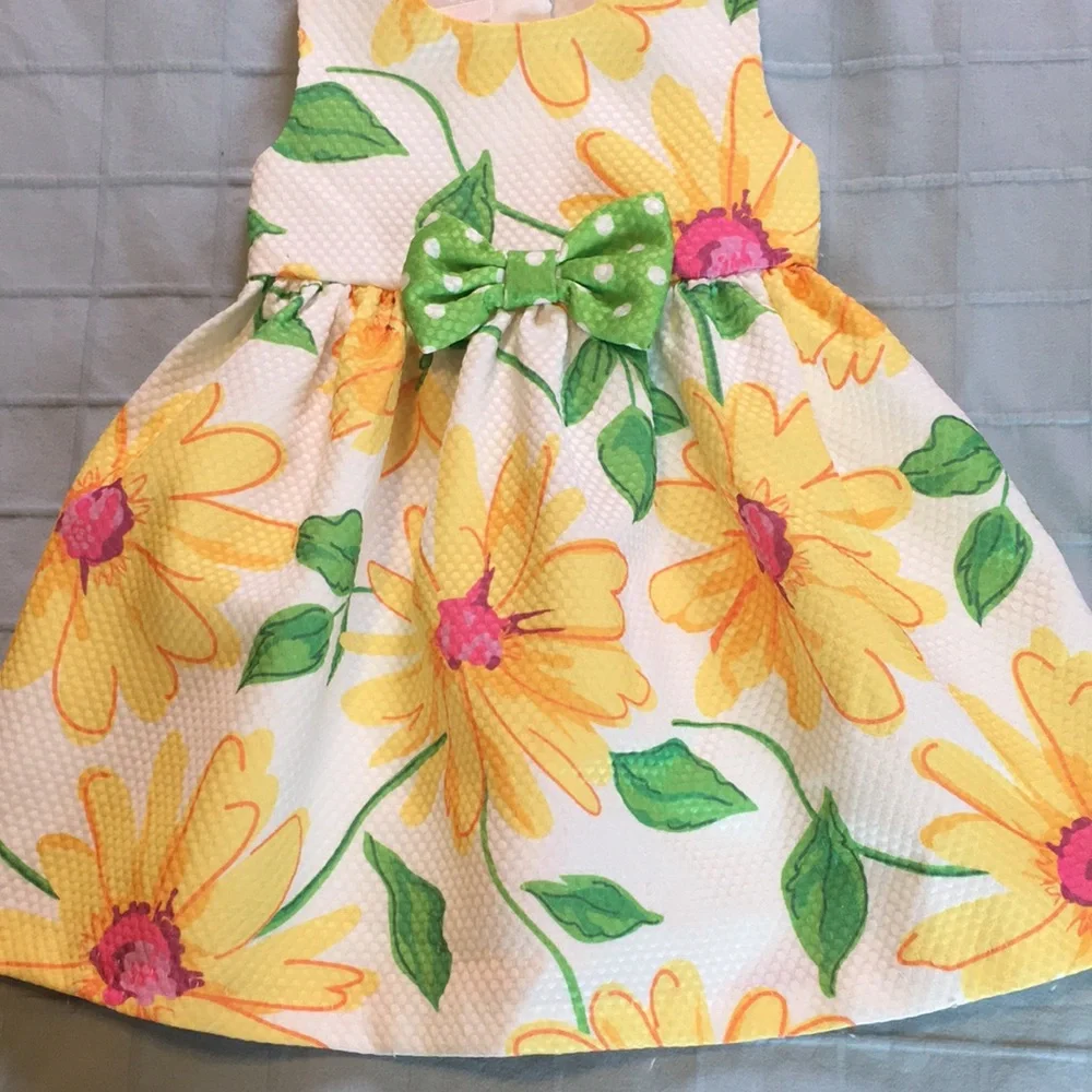Bonnie Baby Floral Fit & Flare Dress